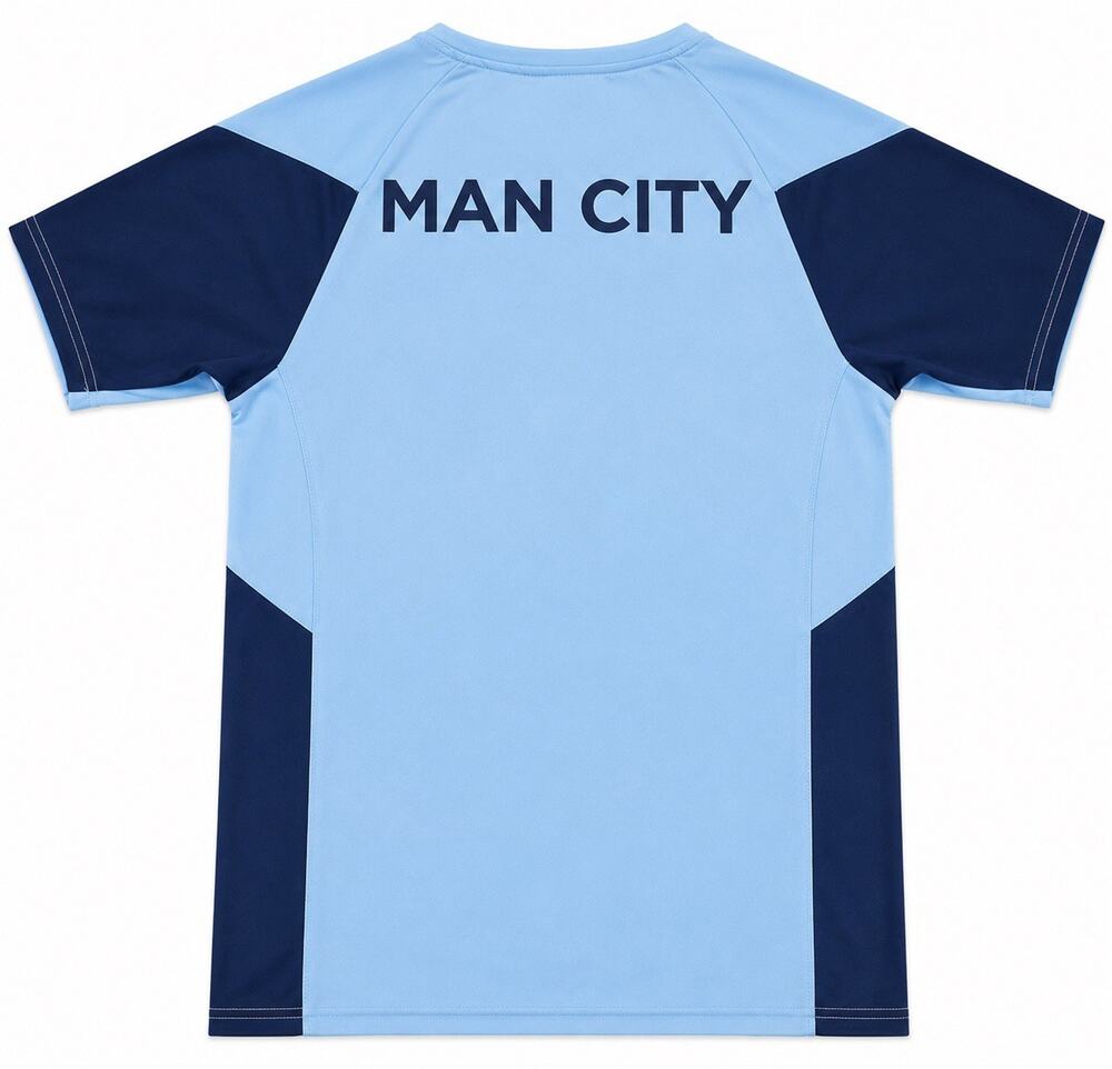 Mancity Manchester City Soccer Jersey Men’s Size M Light Blue Icon Sports NWT…7